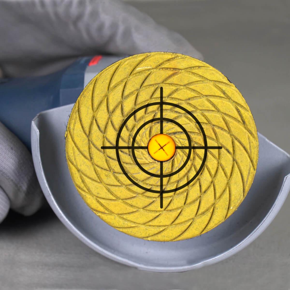 Тримач алюмінієвий Pad Holder Centrum PRO BAUMESSER на липучці 100 мм (99383563005) - фото 4 Тримач алюмінієвий Pad Holder Centrum PRO BAUMESSER на липучці 100 мм (99383563005) - фото 4