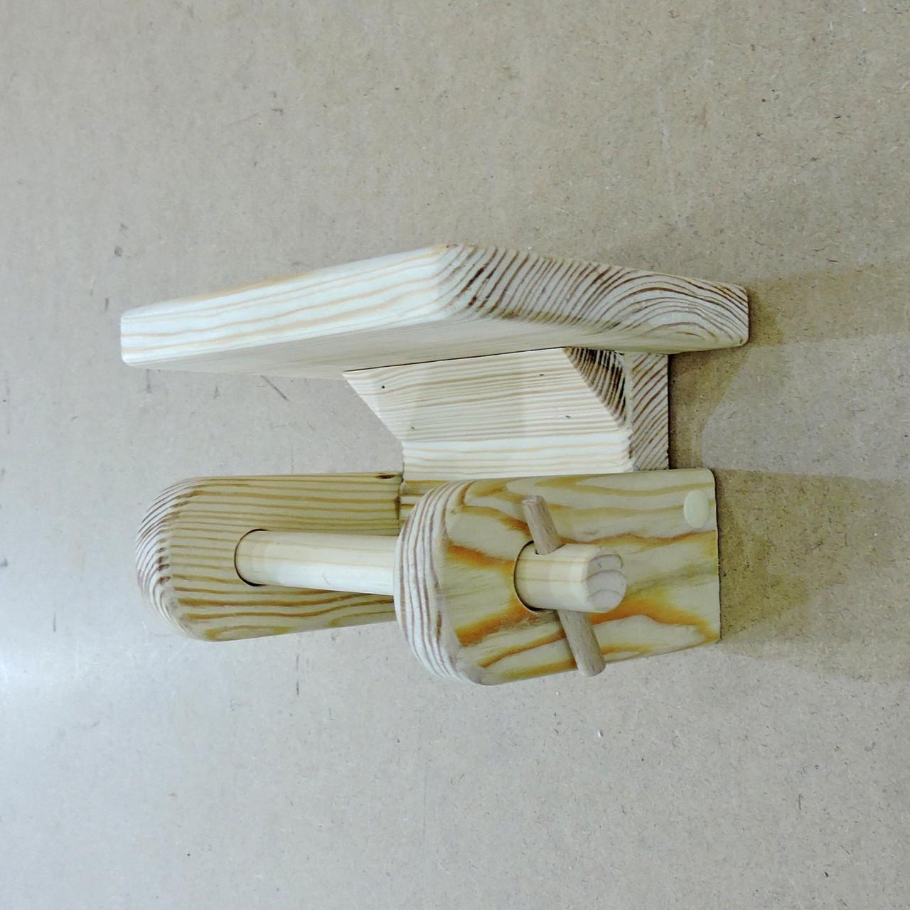 Держатель для туалетной бумаги из дерева Сульфур Бланже (ДТБ-000601) - фото 2