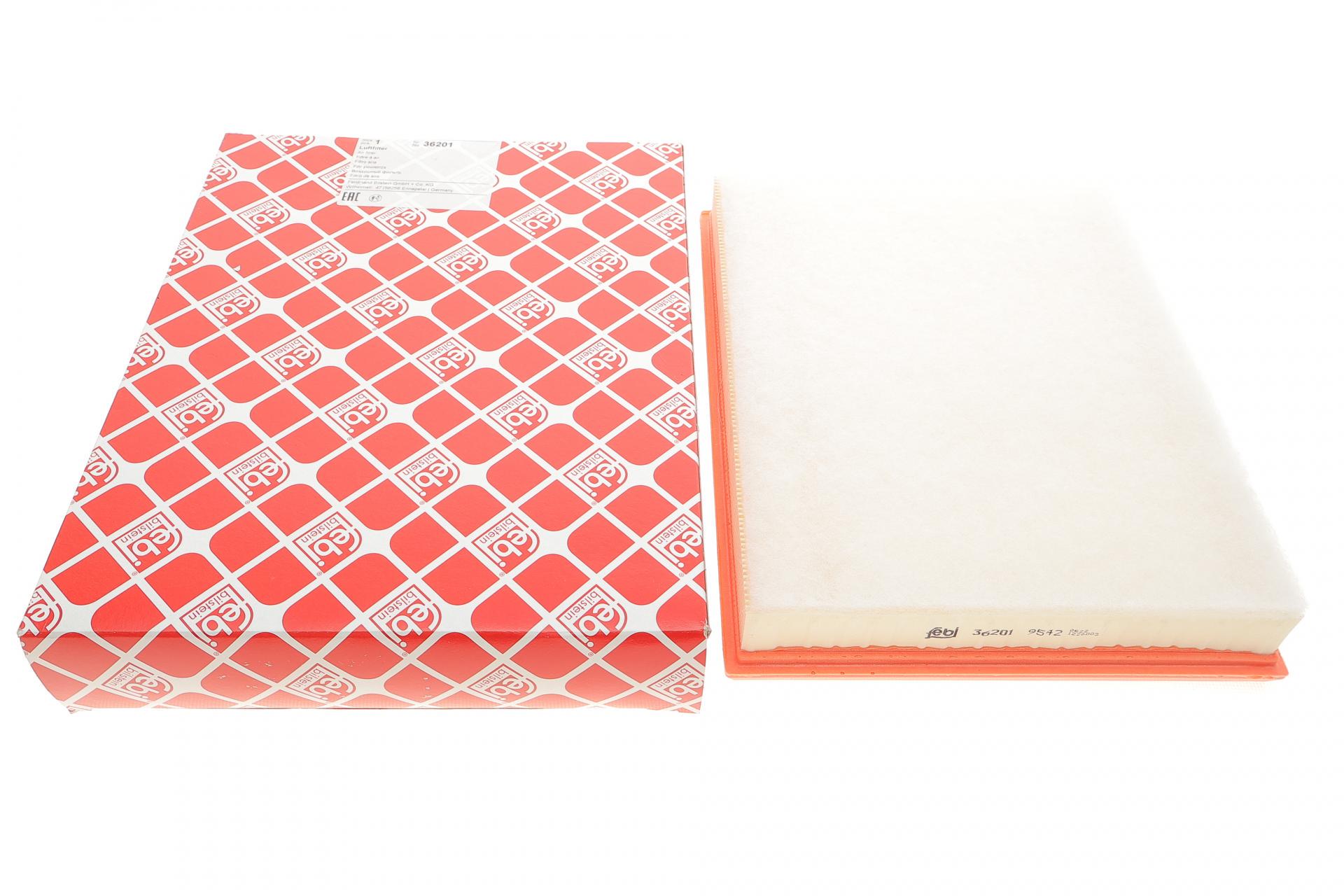 Фильтр воздушный FEBI BILSTEIN для Opel Astra H 1,6Turbo/1,7/1,9CDTI 04-14/Zafira 1,7/1,9CDTI 08- (36201)