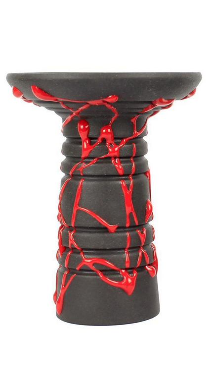 Чаша для кальяна Gusto Bowls Alien Glaze Красный