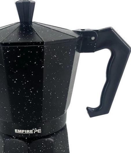 Кофеварка гейзерная Empire Делукс EM-6604 0,5 л Black (587912) - фото 3