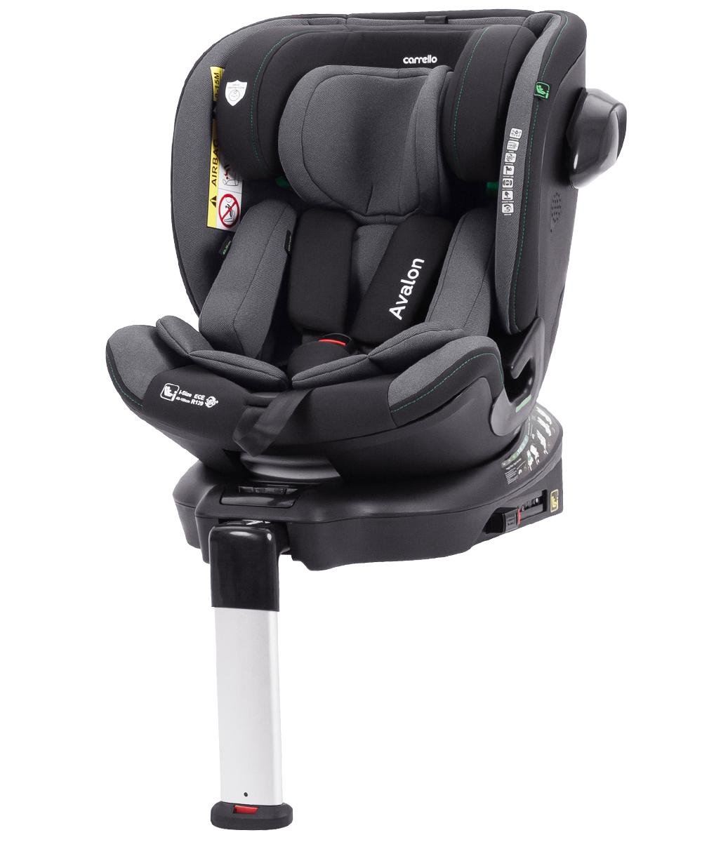 Автокресло Carrello Avalon с поворотом и опорной стойкой Harbor Grey (CRL-8805)