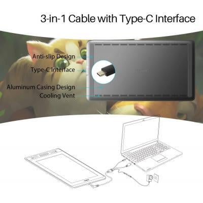 Графічний монітор-планшет Huion Kamvas 13 (GS1331) - фото 5