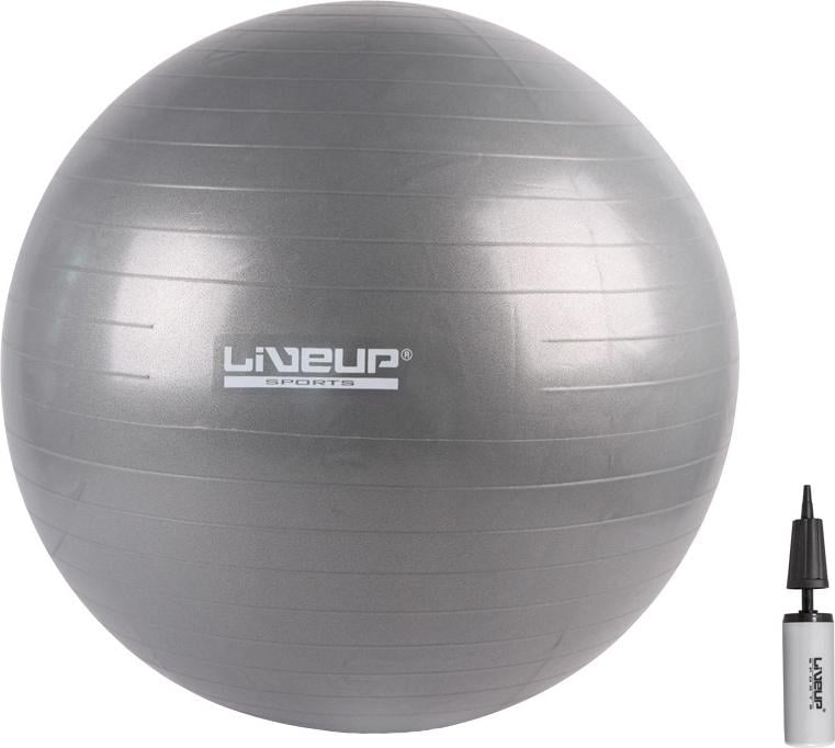 Фитбол LiveUp ANTI-BURST BALL Серый (LS3222-75g)