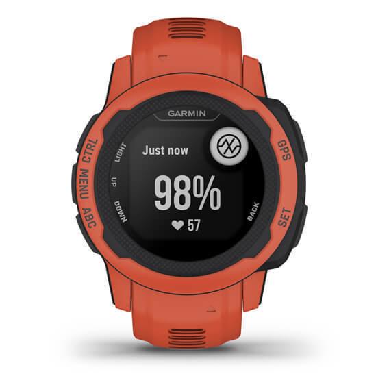 Смарт-годинник Garmin Instinct 2S Standard Edition Poppy (010-02563-16) - фото 3