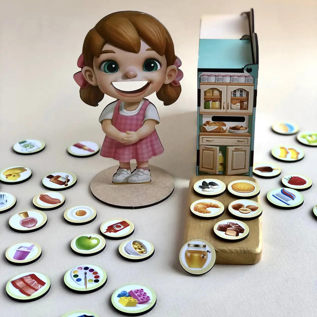 Настільна гра Ubumblebees Їстівне-їстівне Різнокольоровий (SR-113-N-28) - фото 2