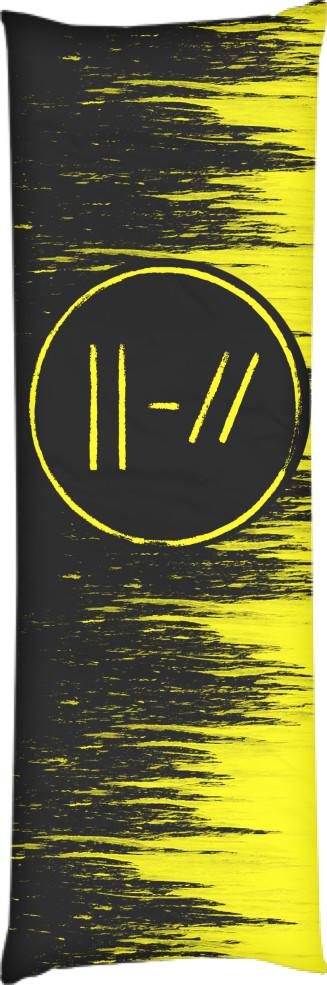 Подушка дакімакура Twenty One Pilots 1 40x100 см (13533639)