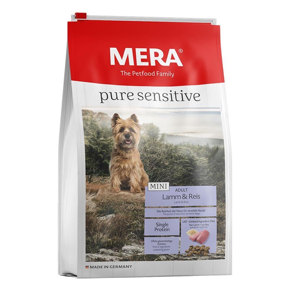 Корм сухой для собак MERA Pure Sensitive Mini Lamm&Reis мелких пород с ягненком и рисом 1 кг