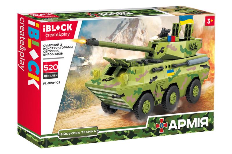 Конструктор танк Iblock PL-920-102 (8885043)