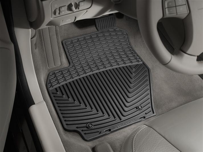 Коврики автомобильные передние резиновые WeatherTech W169 Volvo S80/V70/XC60/XC70 2007-2014 Черный (1185135946)