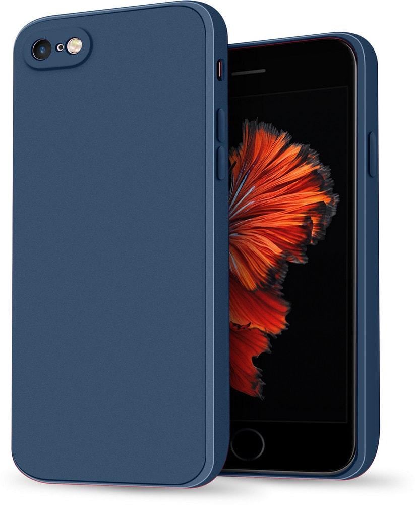 Силиконовый чехол HardCorner iPhone 6 6S (с микрофиброй) Blue (35394-28)