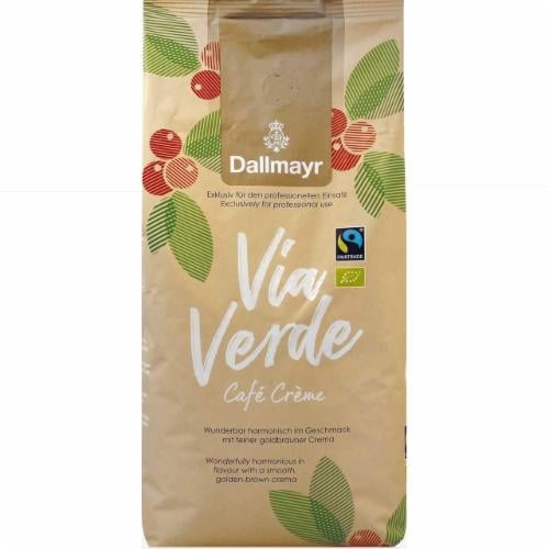 Кофе в зернах Dallmayr Via Verde Organic Cafe Creme 1 кг (05565)