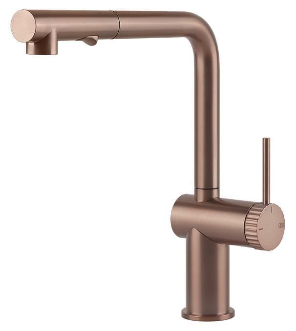 Смеситель кухонный Gessi Inedito Медь брашированная GHRC (60457#125)