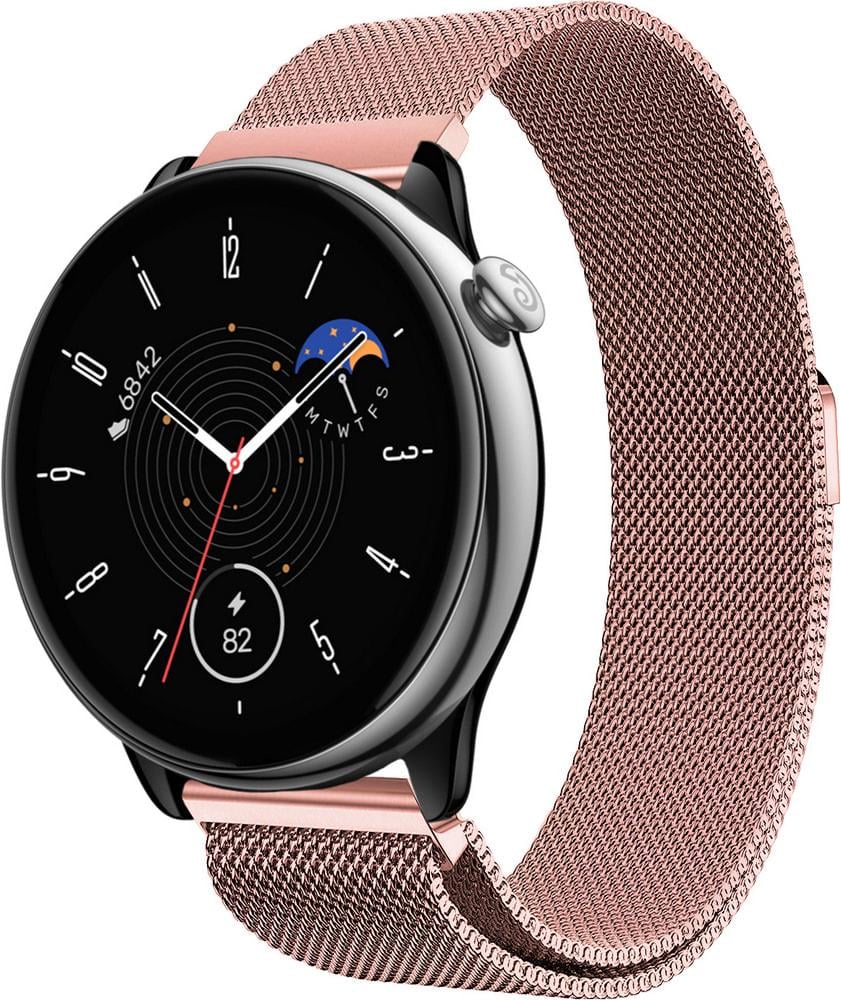 Ремінець Міланська Петля Milano для Amazfit GTR Mini Pink (33504-31)