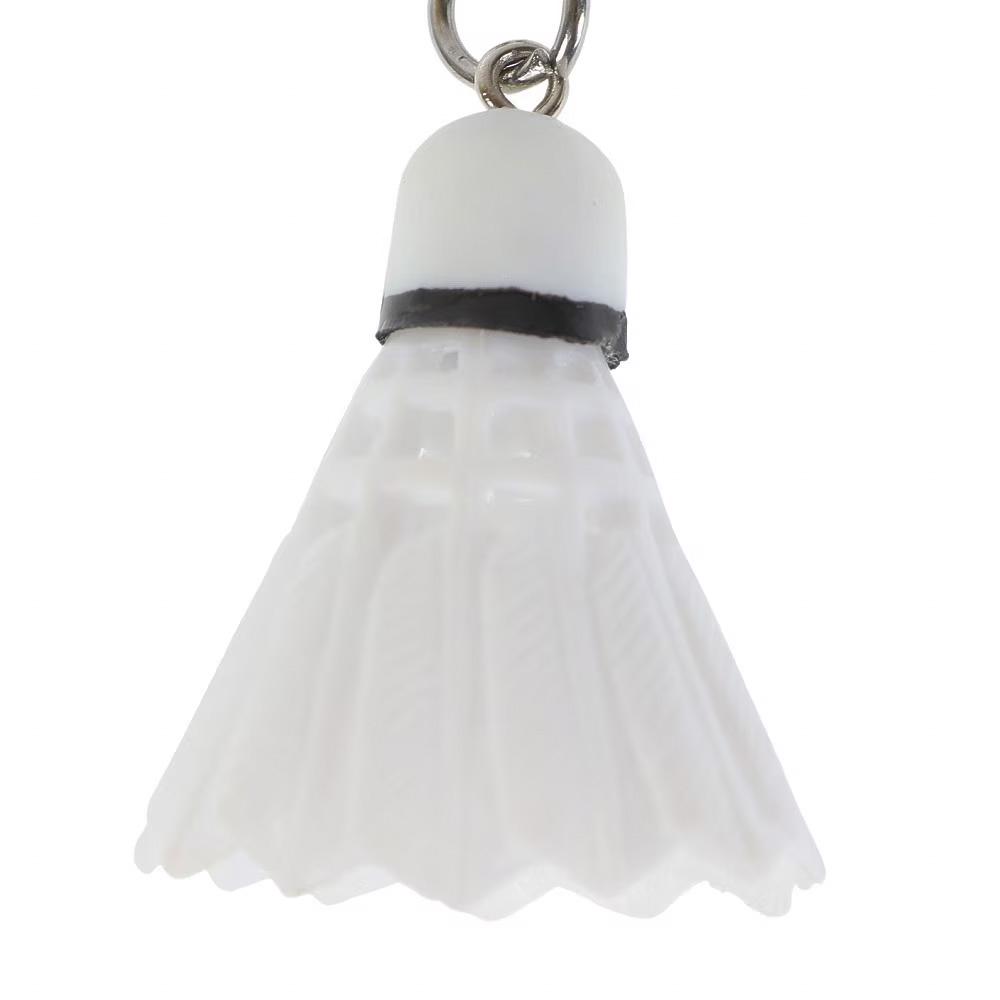 Брелок для ключей Бадминтон с воланчиком металлический Белый (99_7_0_1С) - фото 9 Брелок для ключей Бадминтон с воланчиком металлический Белый (99_7_0_1С) - фото 9