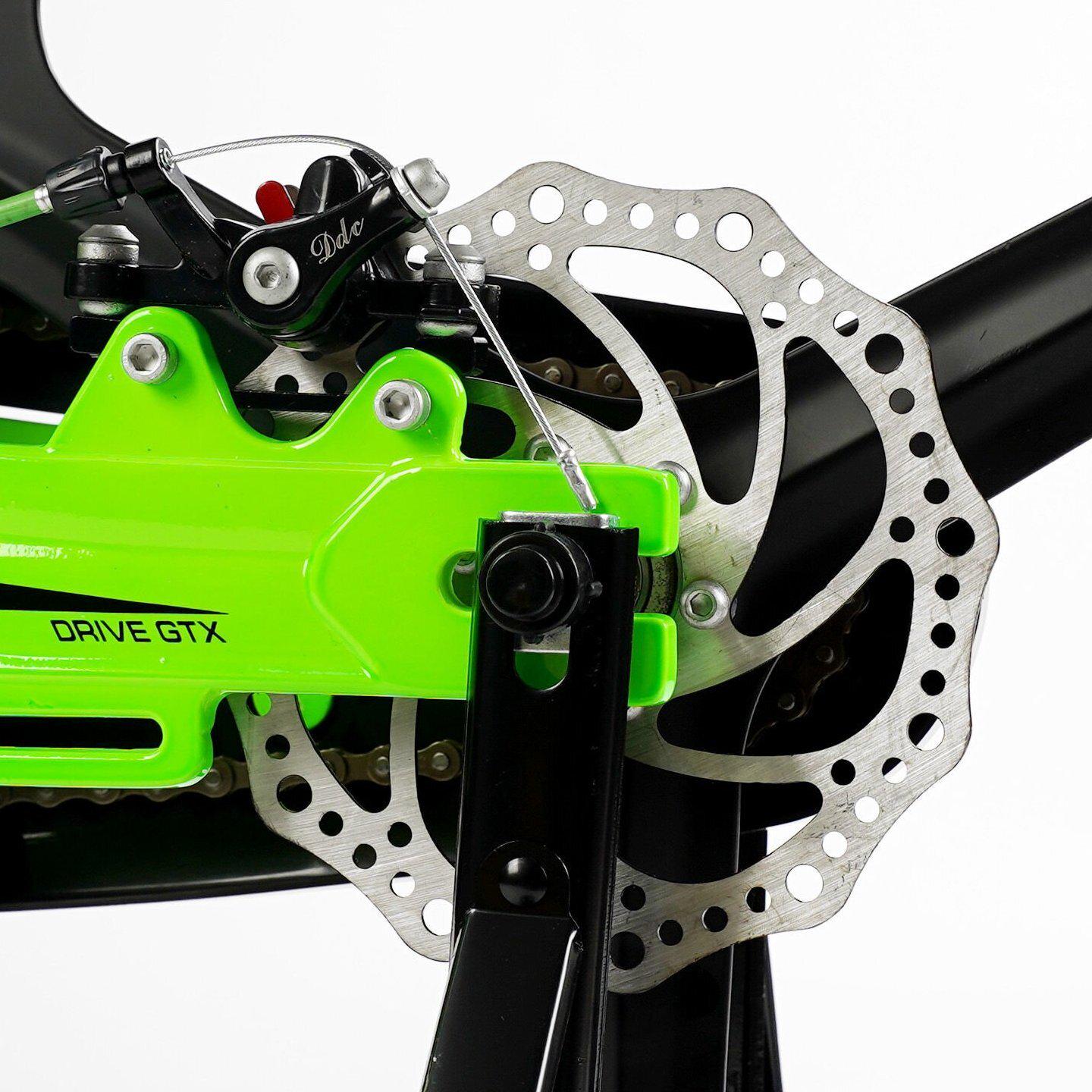 Велосипед двоколісний Corso Connect 20" дитячий магнієвий Зелений - фото 4 Велосипед двоколісний Corso Connect 20" дитячий магнієвий Зелений - фото 4