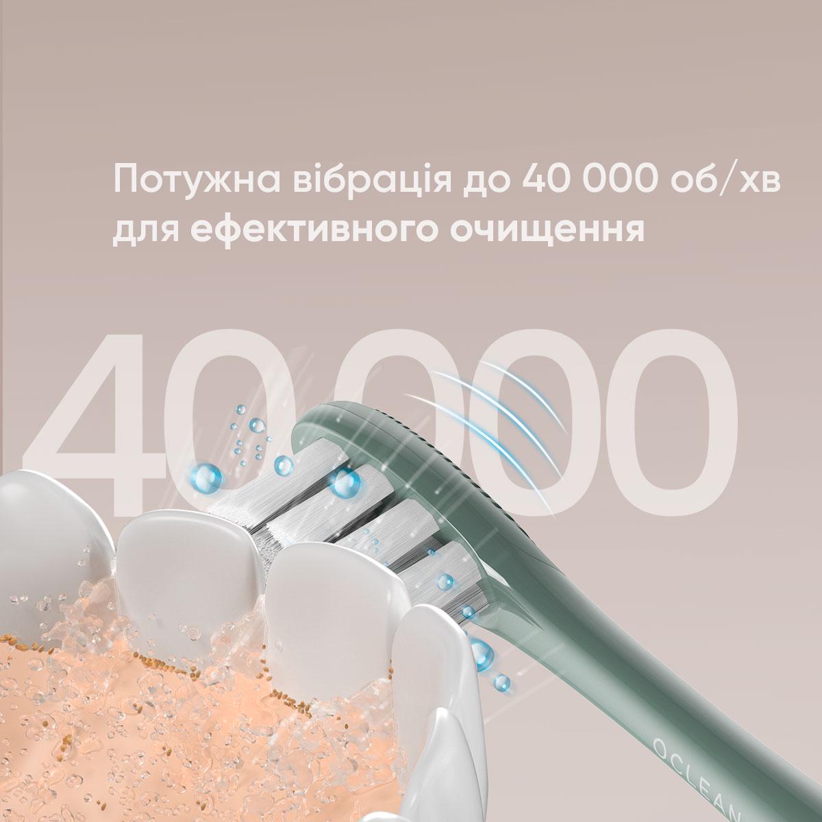 Электрическая зубная щетка Oclean Air 2T Electric Toothbrush Green - фото 3