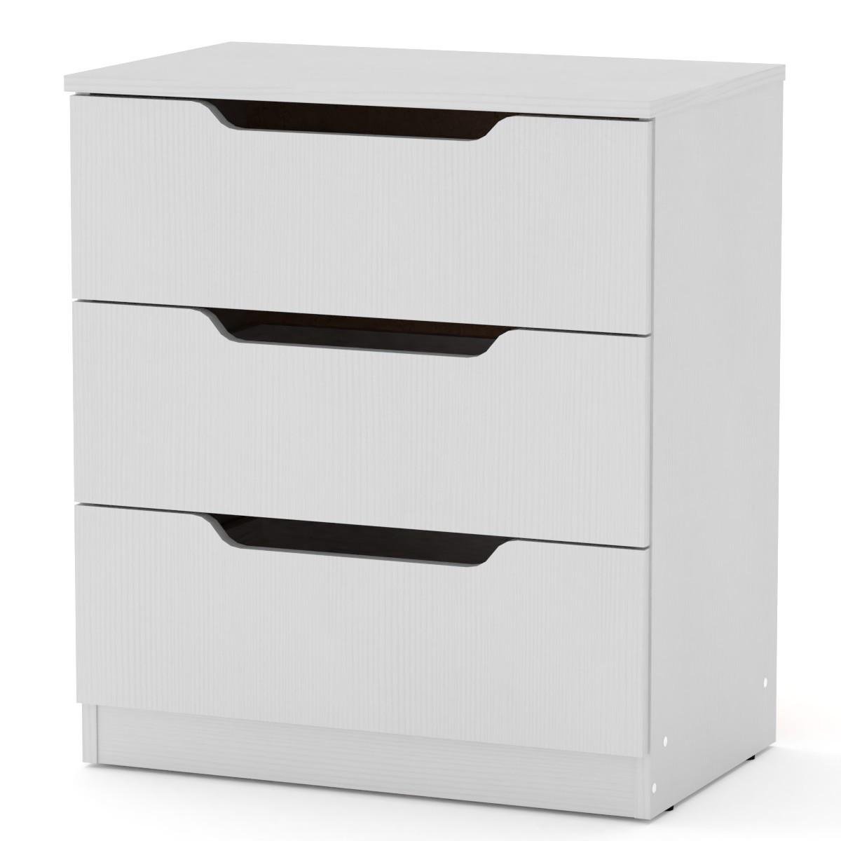 Комод Компаніт з 3 шухлядами 61х38х69 см Німфея альба (26966093) Комод Компаніт з 3 шухлядами 61х38х69 см Німфея альба (26966093)