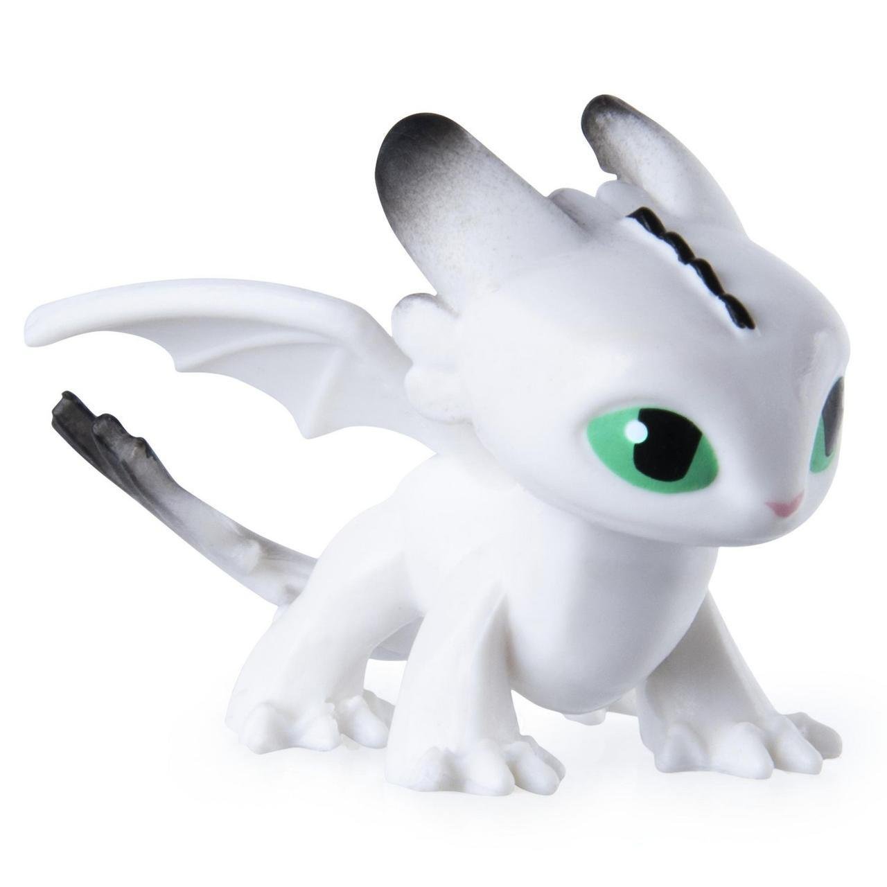 Колекційна фігурка дракона Mystery dragons Night Light White (DWD50)