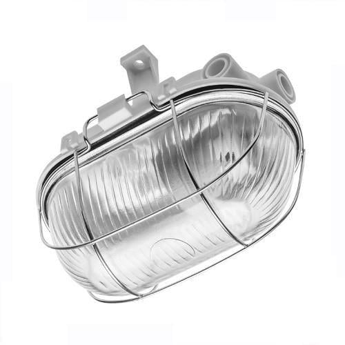 Светильник потолочный GTV SANGUESA OS-KAM060-00 IP54 овал с решеткой Белый