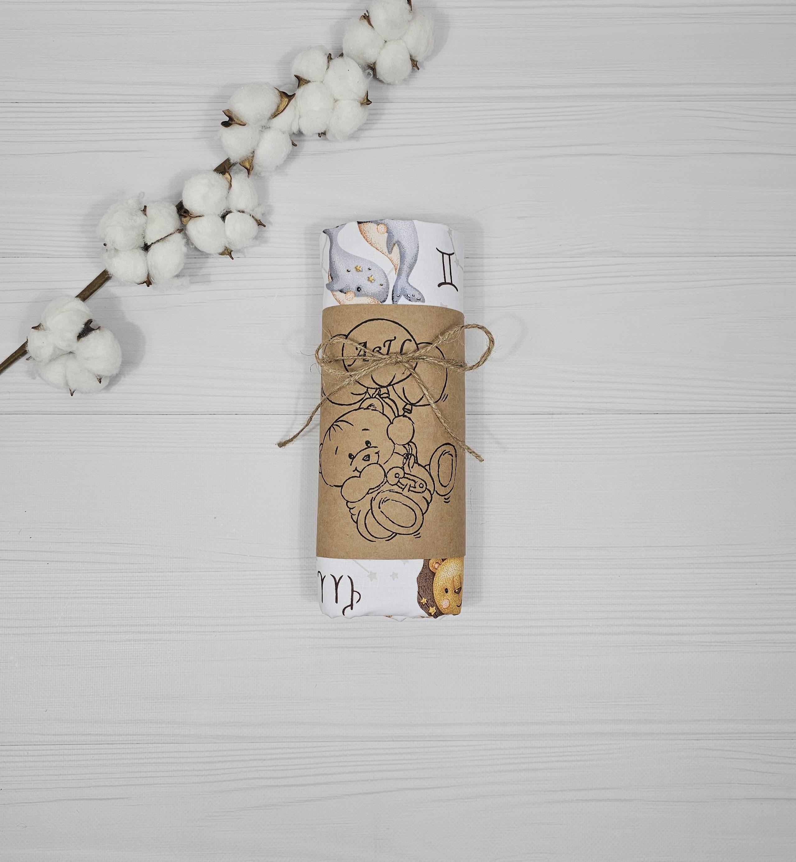 Пеленка детская многоразовая непромокаемая a.l.babybox Зодиак 80x100 см (NV 18154160) - фото 3