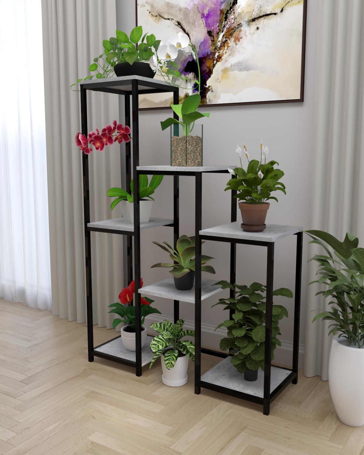 Підставка під квіти EcoLoft Вердана DSP-1384-10 в стилі лофт ДСПБетон (32179223)