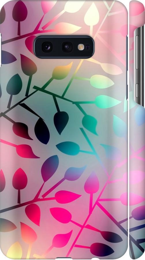 Чехол на Samsung Galaxy S10e Листья (2235m-1646-42517)