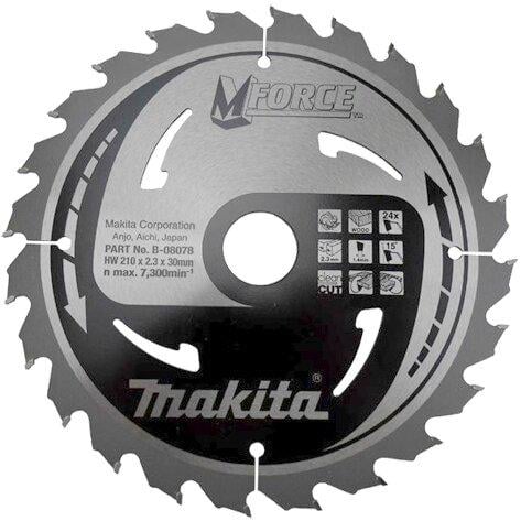 Диск пильный по дереву Makita M-Force 210х30 мм 24T