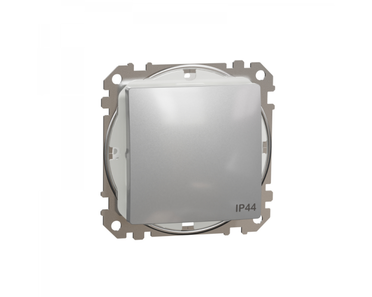 Выключатель одноклавишный Schneider Electric Sedna Design&Element IP44 ABS-UV проходной Алюминиевый (SDD213106) Выключатель одноклавишный Schneider Electric Sedna Design&Element IP44 ABS-UV проходной Алюминиевый (SDD213106)