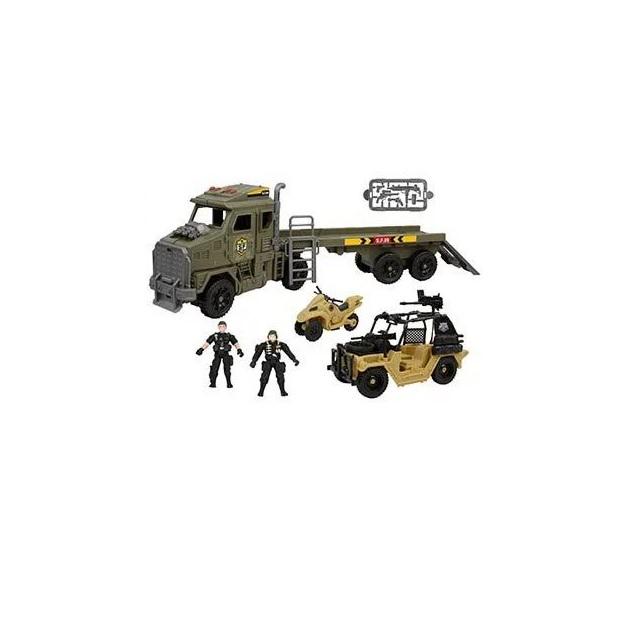 Игровой набор военной техники 2 фигурки военных/грузовик Green (163972)