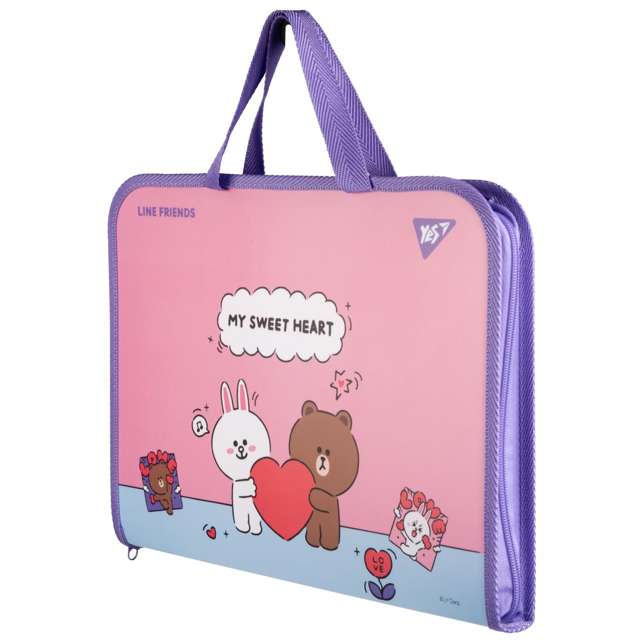 Папка портфель Yes Line Friends Choco and Cony (492239) - фото 2