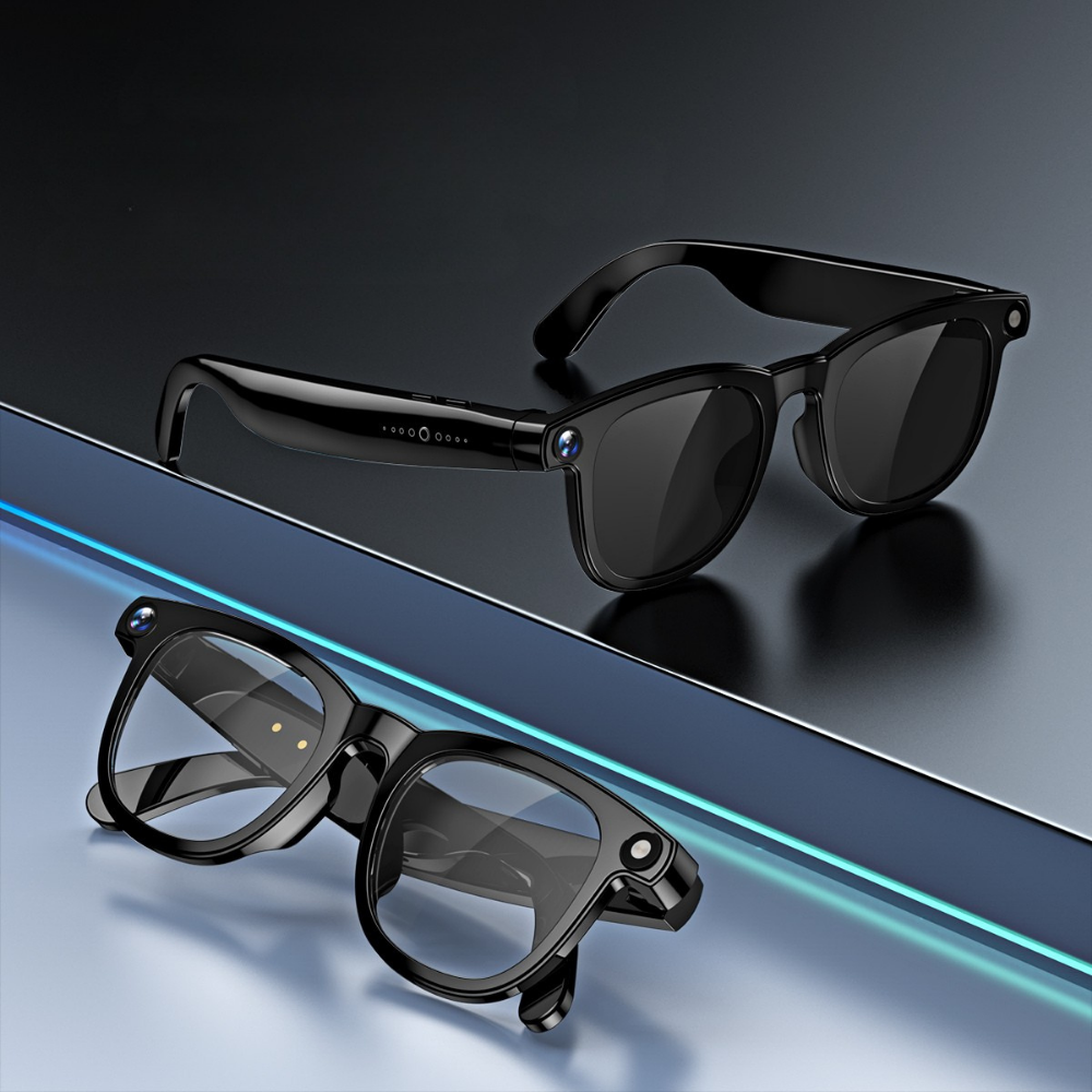 Смарт-окуляри з камерою 2K /1080P Bluetooth WiFi і AI-функціями дзвінки голосове управління з захистом від вологи і додатков (CY01) - фото 4 Смарт-окуляри з камерою 2K /1080P Bluetooth WiFi і AI-функціями дзвінки голосове управління з захистом від вологи і додатков (CY01) - фото 4