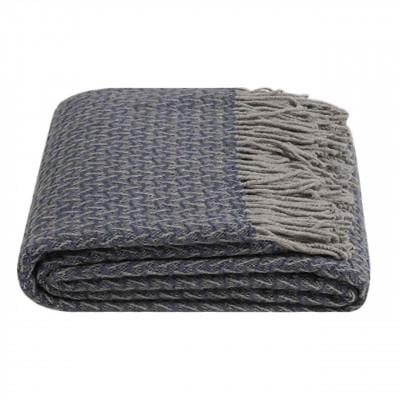 Плед Бамбук 140х200 см Синий