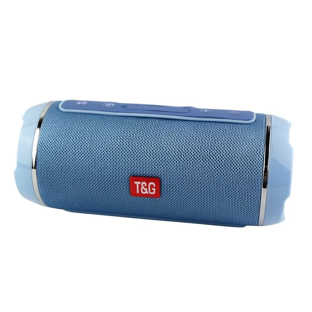 Портативная Bluetooth-колонка беспроводная T&G 116TG Blue