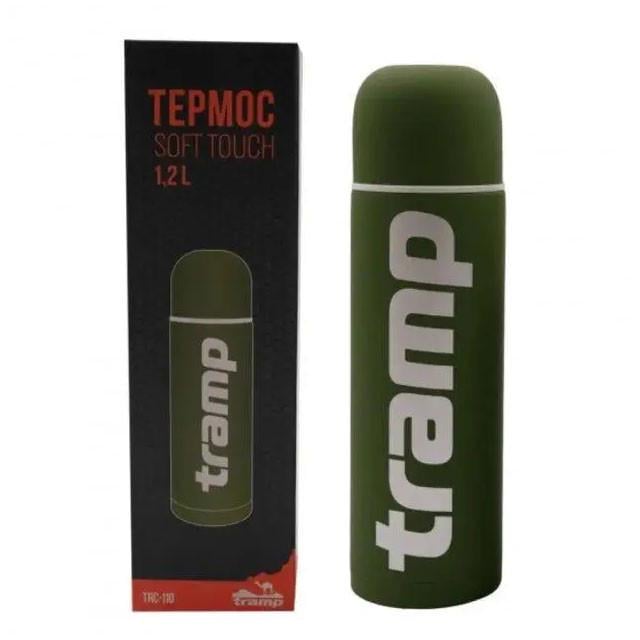 Термос туристичний Tramp Soft Touch 1,2 л Хакі (UTRC-110-khaki) - фото 3