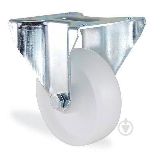 Колесо неповоротное из полипропилена с крепежной панелью 160 мм (2007-ST-160-Р)