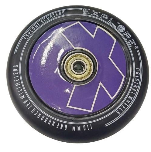 Колесо Explore для трюкового самоката 110 мм литой диск Фиолетовый (2913820289)