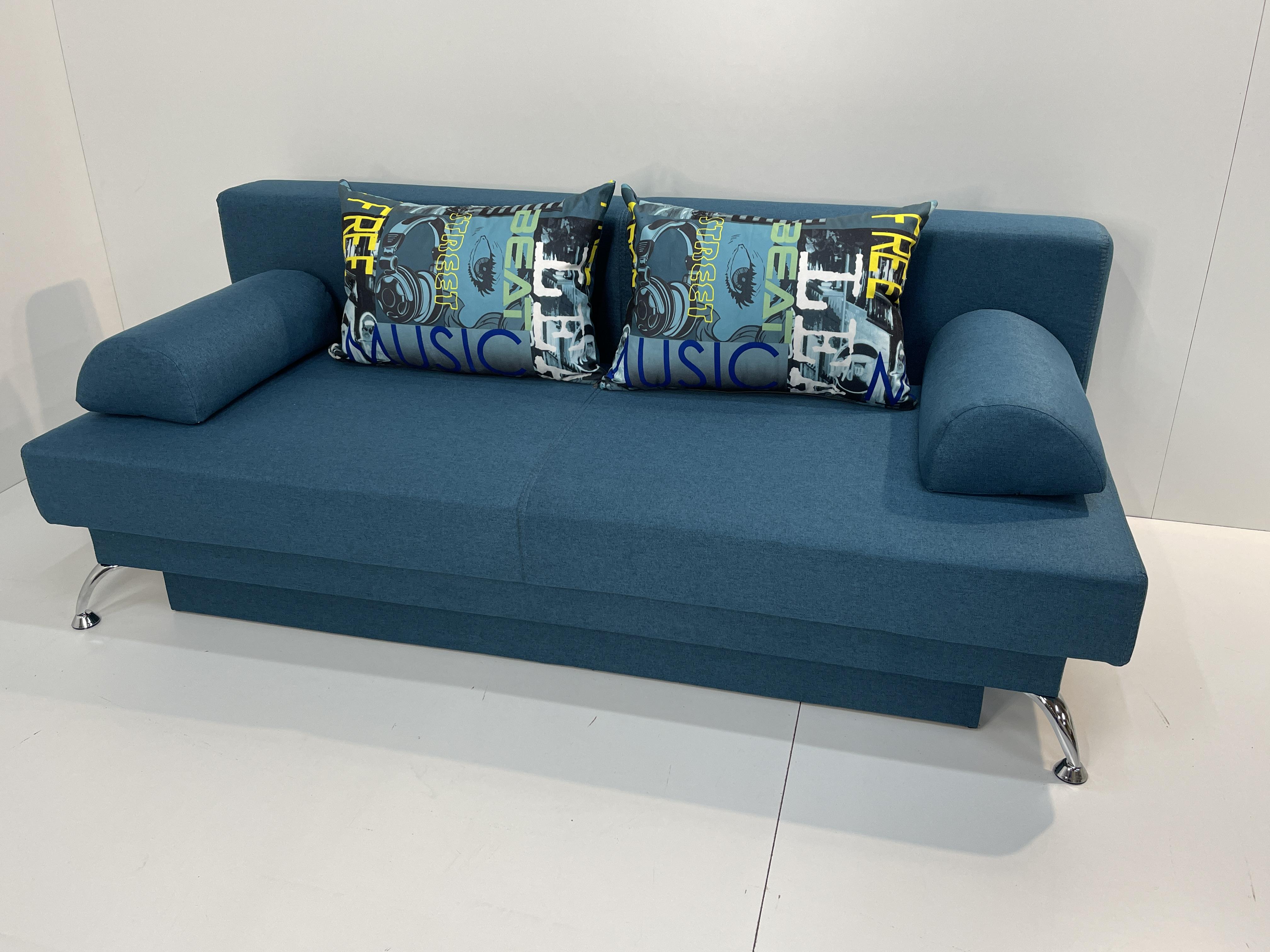 Диван еврокнижка Рино 200х95 см Синий