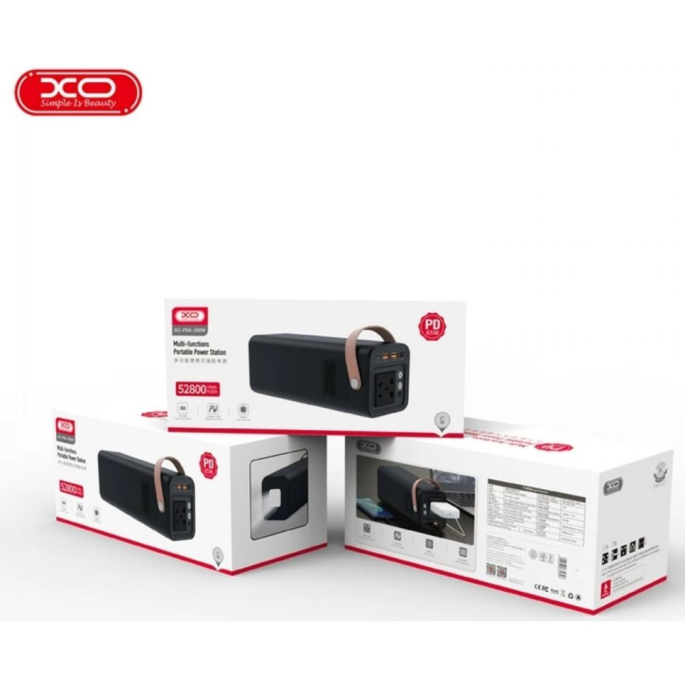 Повербанк XO PSA-200W 52800 mAh Grey - фото 2 Повербанк XO PSA-200W 52800 mAh Grey - фото 2