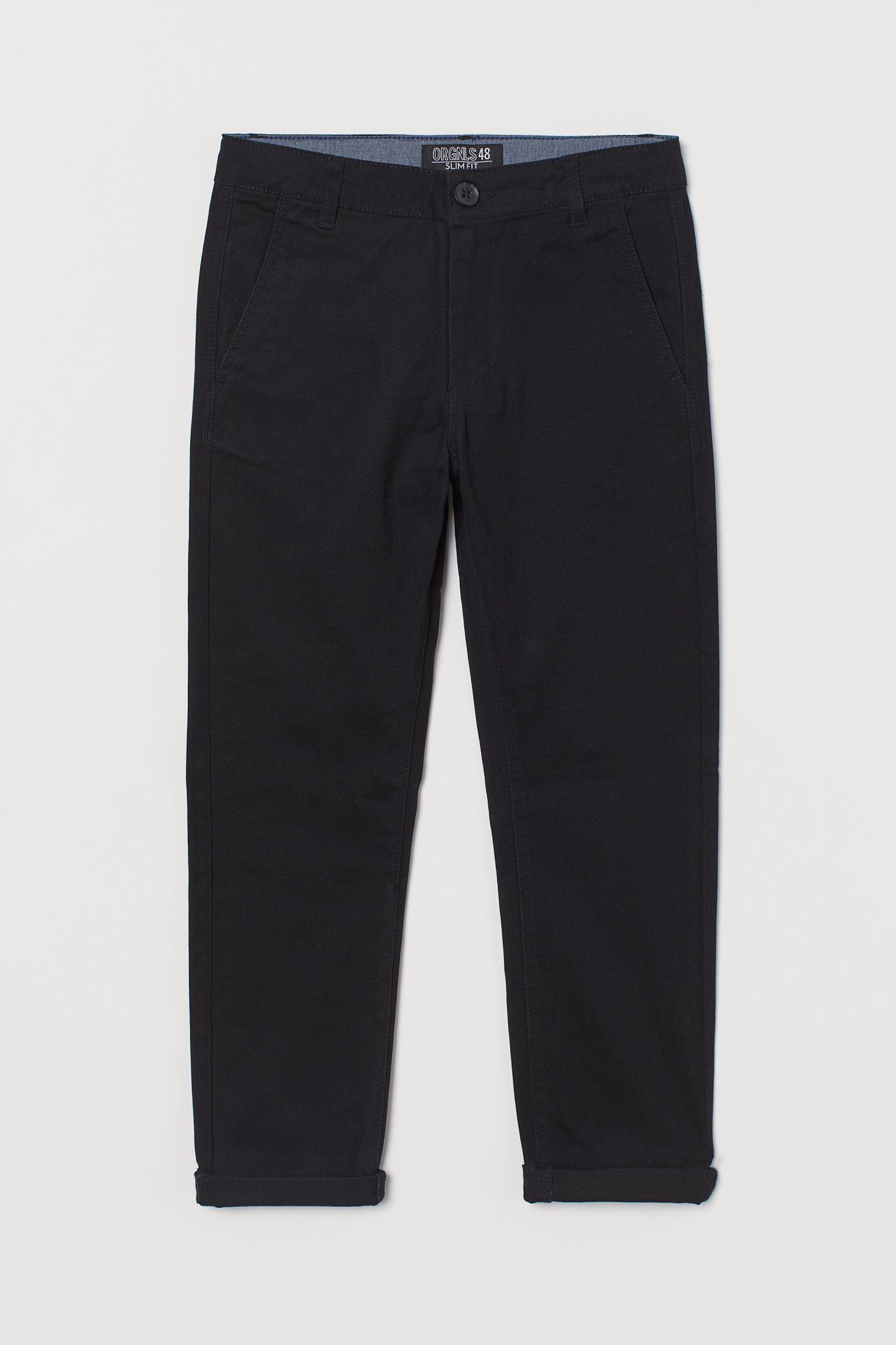 Штани для хлопчиків H&M 170 см Чорний (Х4046890111)