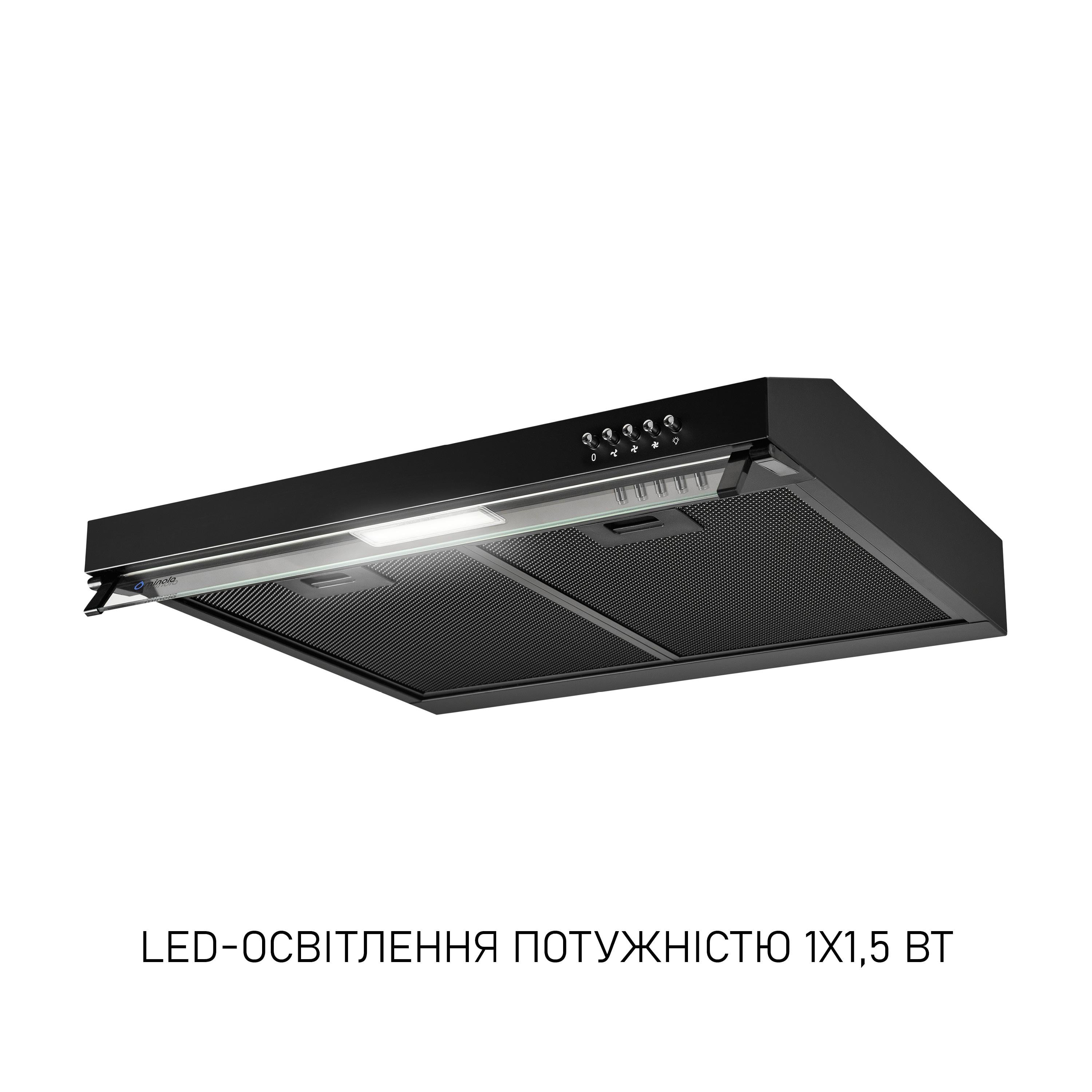 Вытяжка плоская Minola HPL 5200 BLF (5905538402478) - фото 4 Вытяжка плоская Minola HPL 5200 BLF (5905538402478) - фото 4
