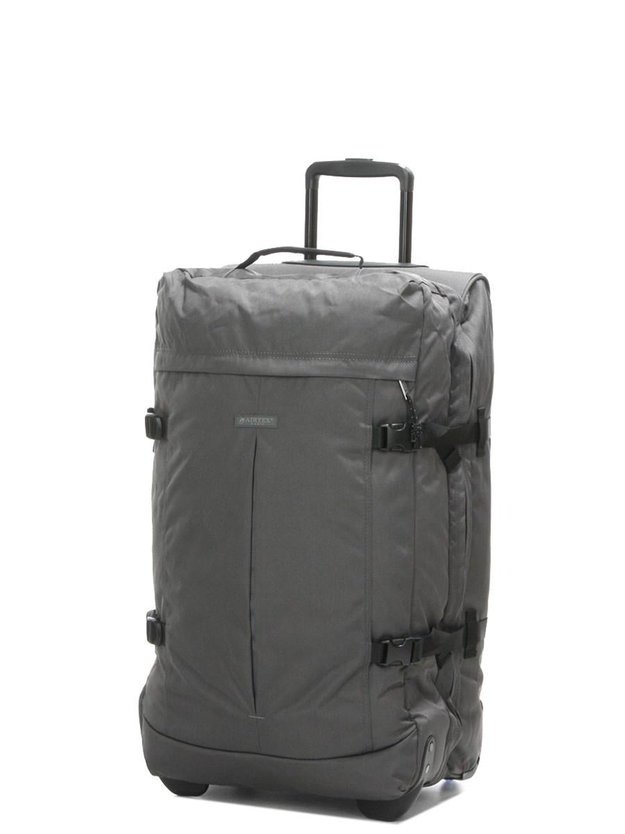 Дорожня сумка на колесах середня Airtex М 68x36x32 см 72 л 2,7 кг Сірий (827-68) Дорожня сумка на колесах середня Airtex М 68x36x32 см 72 л 2,7 кг Сірий (827-68)