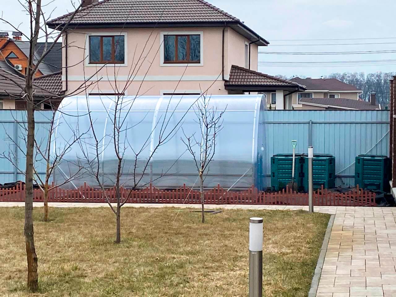 Теплиця Веган 3x4 із оцинкованої квадратної труби з полікарбонатом 4 мм - фото 3