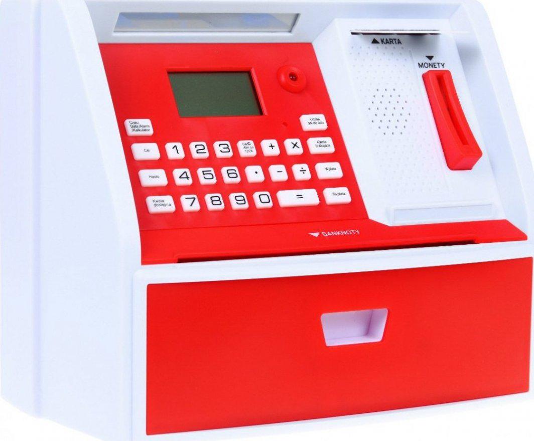 Банкомат детский с картой Красный
