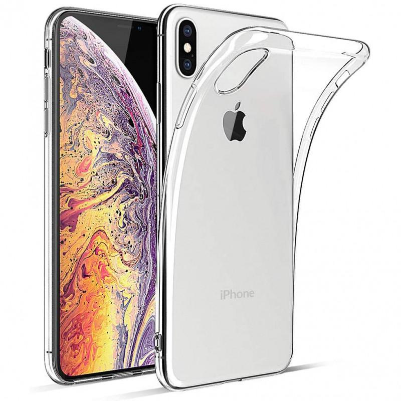 Протиударний TPU Чохол Epic Transparent 1,0mm для Apple iPhone XS Max (6.5") Безбарвний (прозорий)