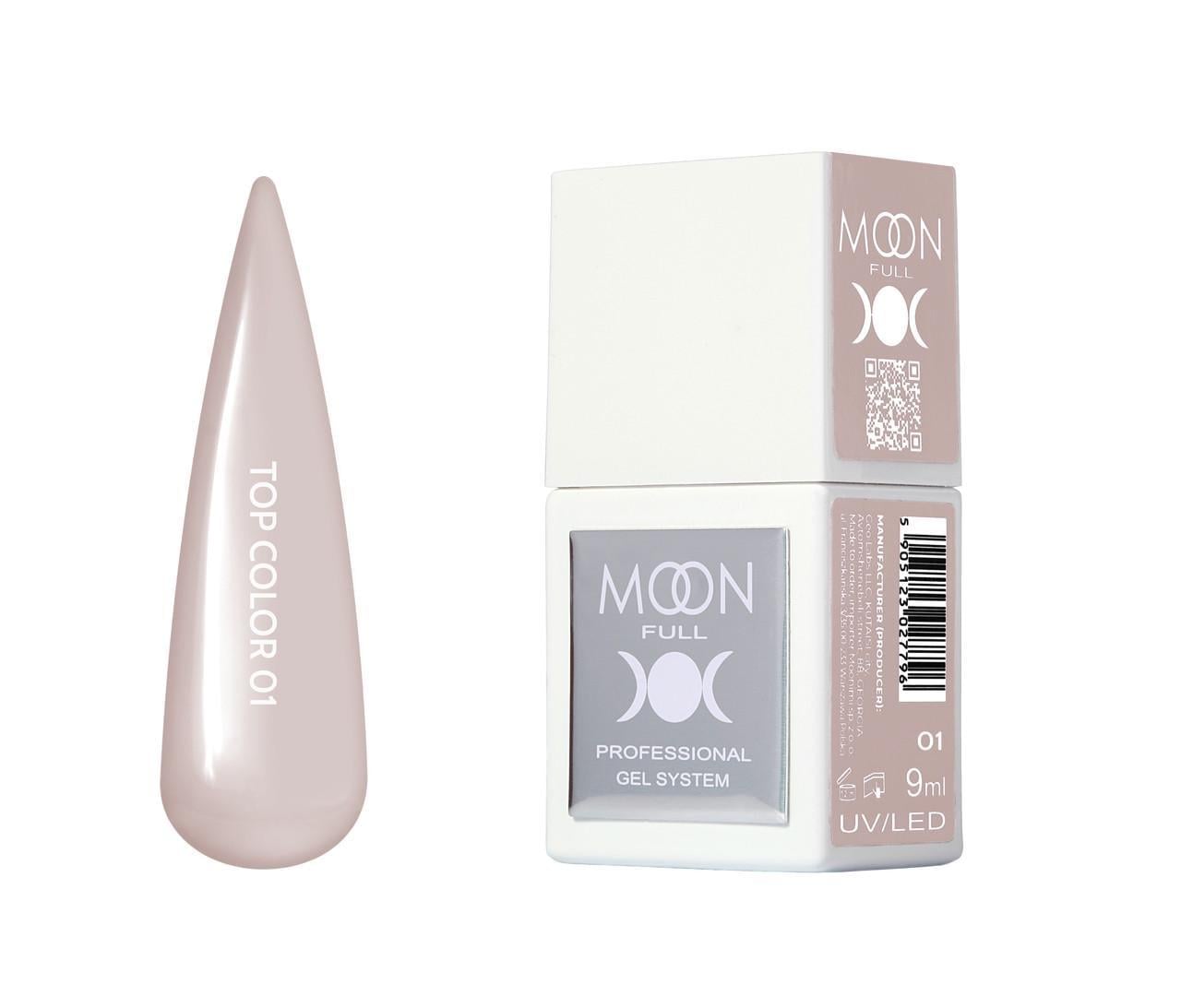 Топ цветной для гель-лака Moon Full Color Top №01 9 мл