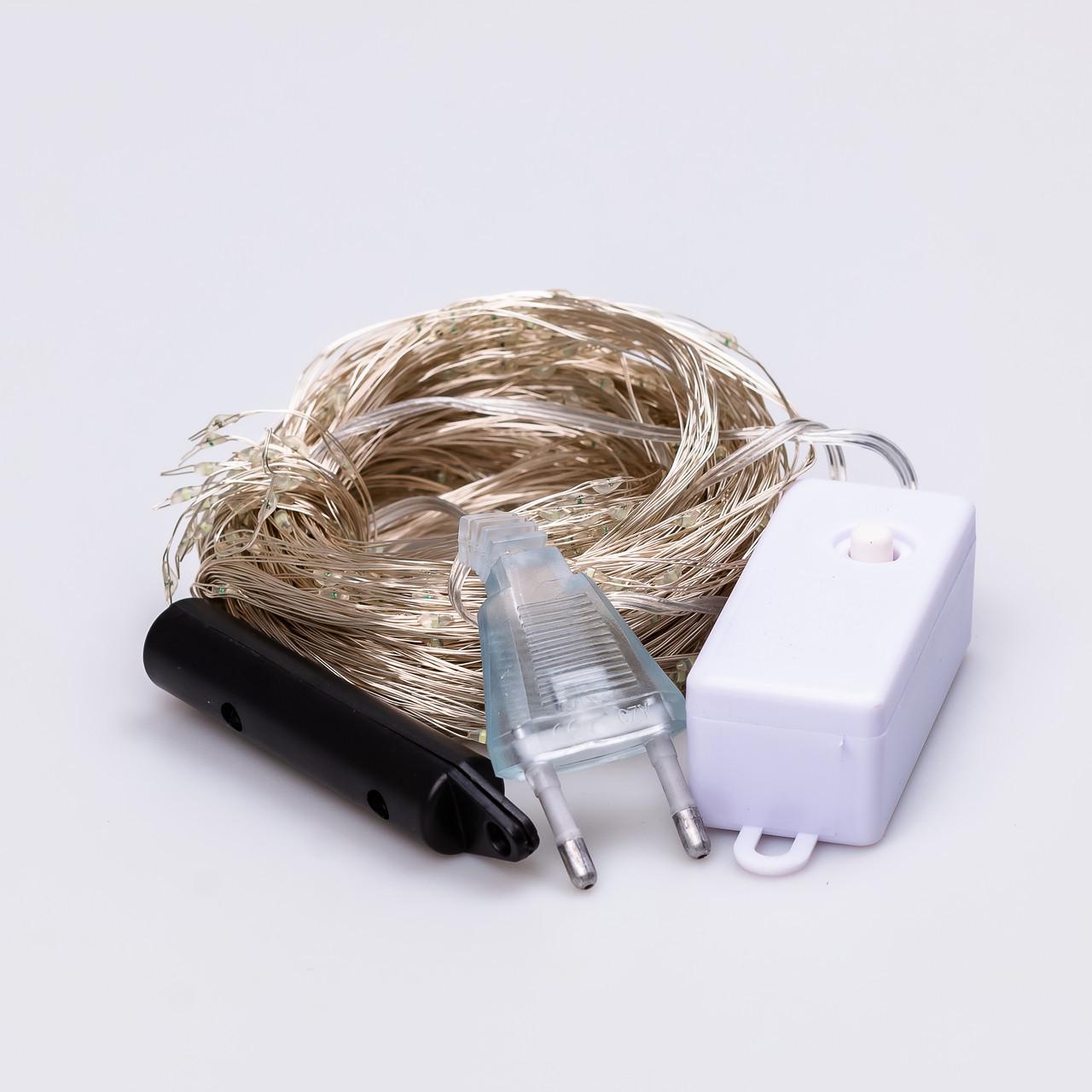 Гирлянда конский хвост GarlandoPro 600 LED Роса 20 линий 8 режимов 3 м (1958829197) - фото 7