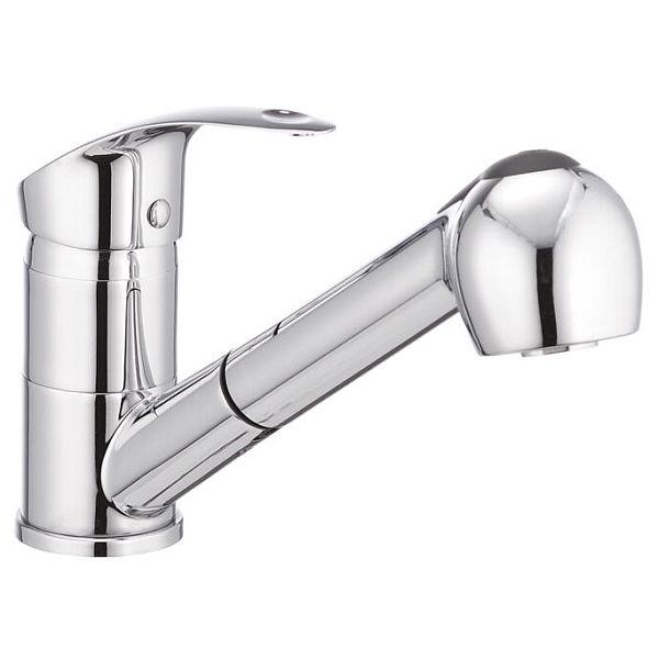 Смеситель для кухни с выдвижной лейкой Cron Mars 014 (CR0848)