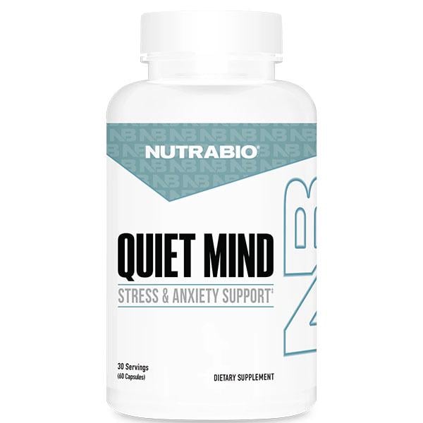 Комплекс для профилактики нервной системы QUIET MIND Stress & Anxiety Support NutraBio 60 капс. (000027229) Комплекс для профилактики нервной системы QUIET MIND Stress & Anxiety Support NutraBio 60 капс. (000027229)