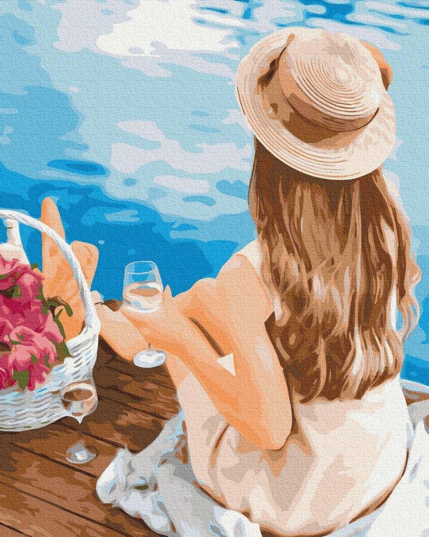 Картина за номерами Brushme GX37554 Мрійник у шляпці 40x50 см (1334428012) Картина за номерами Brushme GX37554 Мрійник у шляпці 40x50 см (1334428012)